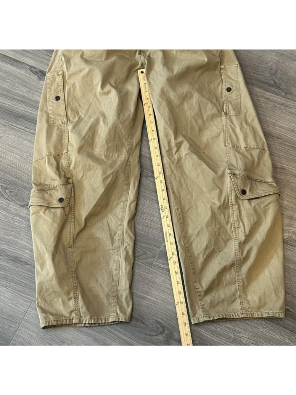 Citizens Of Humanity Cargo Pants Womens 29 Tan Catalina Flight Pants Barrel Leg - Picture 11 of 12